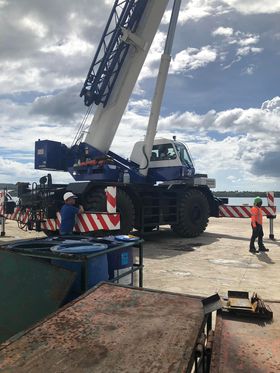 Supply of 80 tons all terrain Mobile Crane Tagbilaran